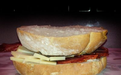 Receta: pastel de cumpleaños de jamón Pata negra