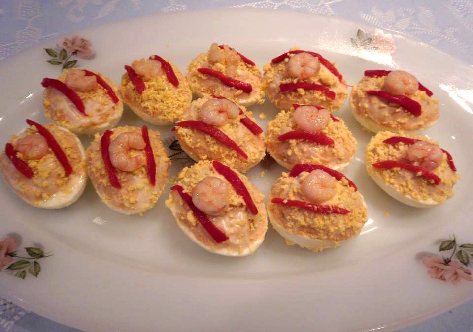 Receta: huevos rellenos con atún del mar Cantábrico