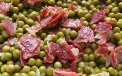 Guisantes con Jamón Ibérico